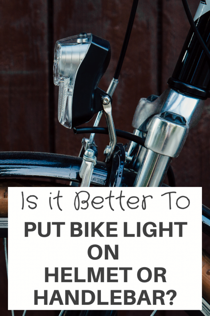 Bike Light Mounted On Your Helmet or Handlebar?